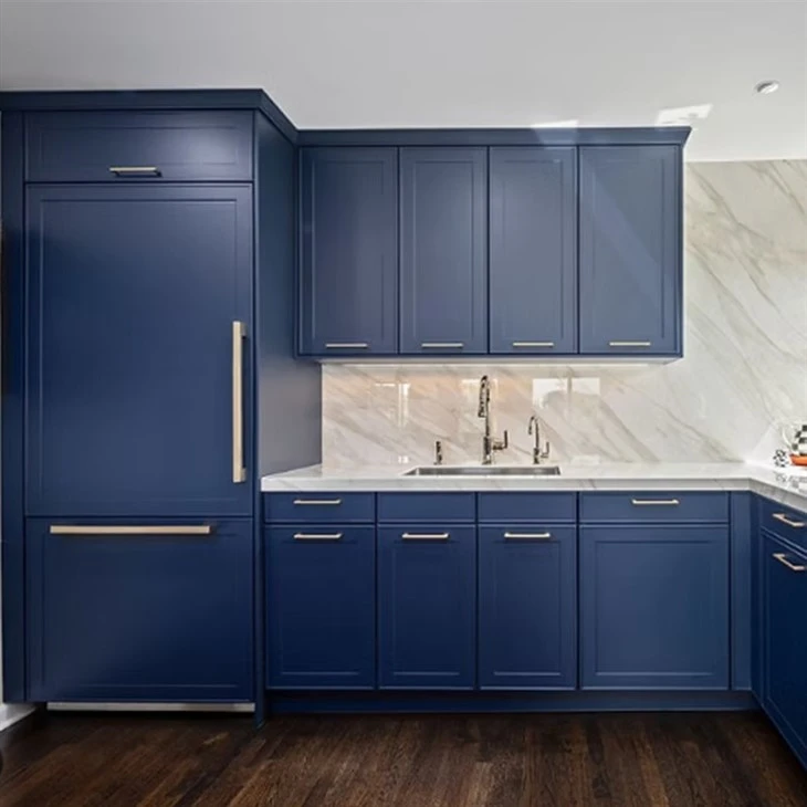 Navy Blue Kitchen Cabinets